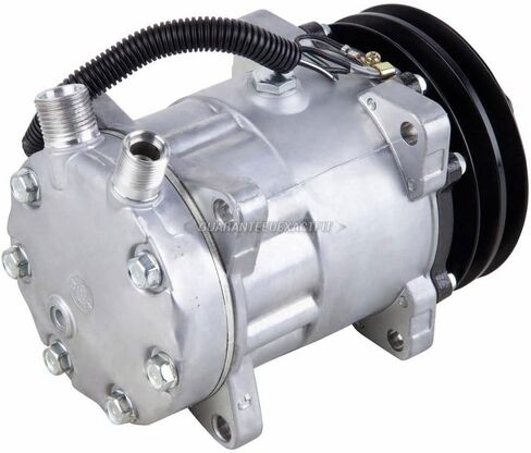 ضاغط التيار المتردد وقابض تكييف الهواء لشركة Mack International & Freightliner يستبدل Sanden SD7H15HD 12v 4664 4639 8104 4647 4654 - BuyAutoParts 60-02160NA NEW in Kuwait