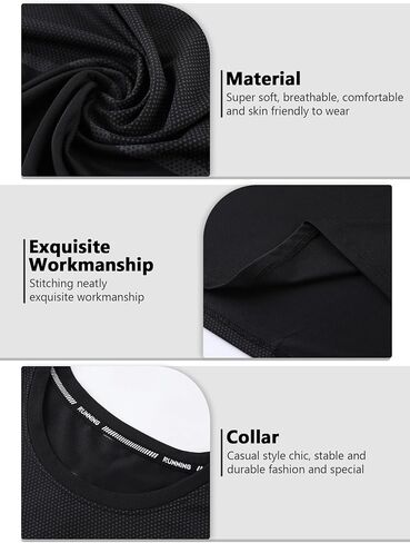 Men's Short-Sleeve T-Shirt Lightweight Casual Breathable Activewear Shirt for Gym, Workout, and Everyday Wear in Saudi Arabia