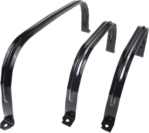 مجموعة A-Premium مكونة من 3 قطع أحزمة خزان الوقود [4Cyl 2.4L فقط] متوافقة مع Honda Element 2003-2011، Sport Utility، مثبت بمسامير in Saudi Arabia