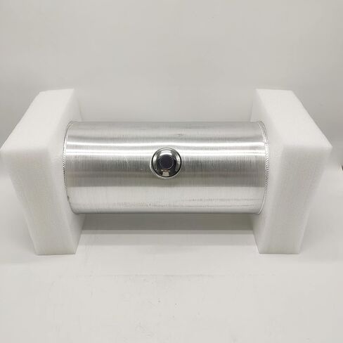 JSD AUTO PARTS Outlet 3/8 "NPT 10"x26" 9 جالون مركز تعبئة خزان الوقود / الغاز من الألومنيوم in Saudi Arabia