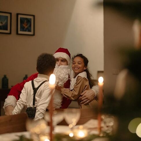 Santa Claus Costume Santa Suits for Men Santa Outfit for Christmas Cosplay Costume in Saudi Arabia