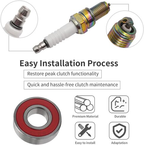 Clutch Friction Plates Gasket & Oil Filter Kit Compatible with Honda XR650L XR500R XR600R NX650 1985-2024 in Saudi Arabia