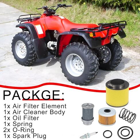 Air Filter & Air Cleaner Body & Oil Filter Spring for Honda TRX300 TRX300FW 1988-2000 in Saudi Arabia