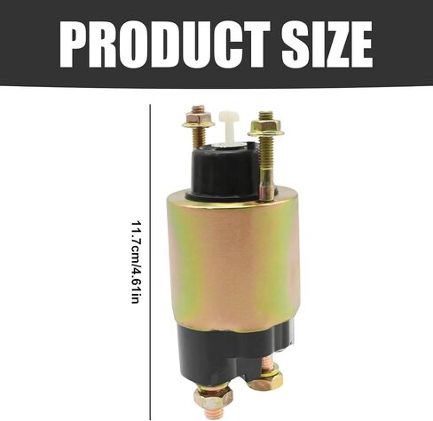 AM102577 Starter Solenoid 12V 3 Terminal, Replacement for John Deere Gator Tractor 165 285 325 345 425 GT262 GT265 GT2275 LX176 LX178 LX188, Replaces MIA11504 in Saudi Arabia