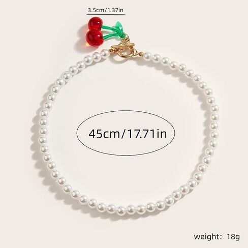 Strawberry Jewelry Set for Women Cute Strawberry Earrings Necklace Bracelet Dainty Fruit Charm Accessories for Birthday Party in Saudi Arabia