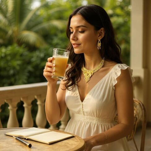 Traditional Indian Gold Plated Necklace Jewelry Set with Earrings for Women, Ethnic Wedding Bridal Party Wear, Antique in Saudi Arabia