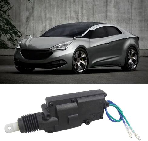 Riloer Universal Heavy Duty Power Lock Engine 2 سلكين، مشغل قفل باب السيارة، مشغل قفل باب المحرك لمعظم المركبات 12 فولت، محرك السيارة العالمي شديد التحمل عالي الطاقة محرك قفل الباب in Saudi Arabia