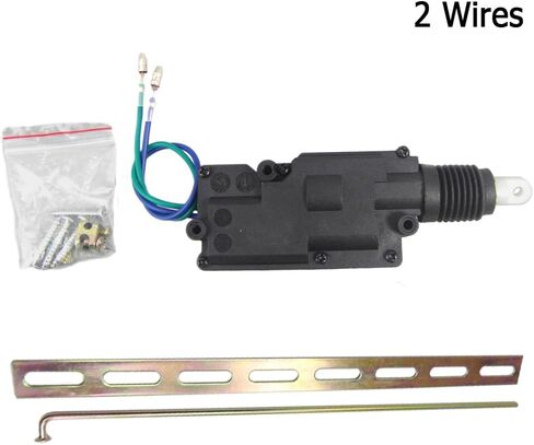Riloer Universal Heavy Duty Power Lock Engine 2 سلكين، مشغل قفل باب السيارة، مشغل قفل باب المحرك لمعظم المركبات 12 فولت، محرك السيارة العالمي شديد التحمل عالي الطاقة محرك قفل الباب in Saudi Arabia