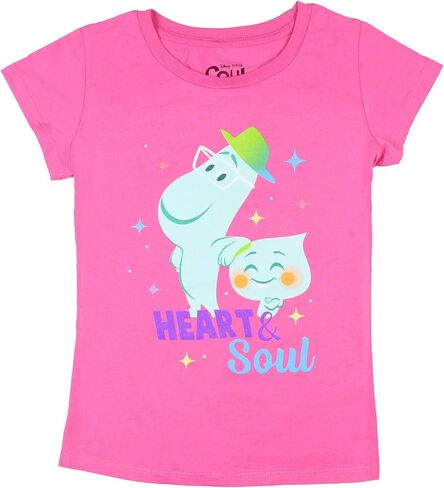 Disney Soul Big Girls Heart and Soul Short Sleeve T-Shirt in Saudi Arabia