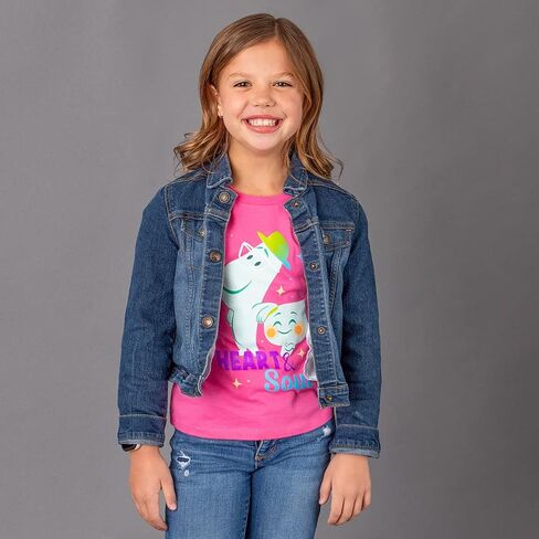 Disney Soul Big Girls Heart and Soul Short Sleeve T-Shirt in Saudi Arabia