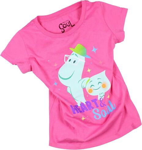 Disney Soul Big Girls Heart and Soul Short Sleeve T-Shirt in Saudi Arabia