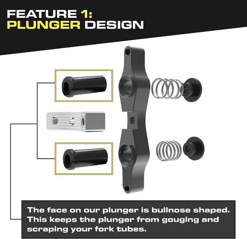 Tamer MX HH-2531 Double Button Motocross Holeshot Device – Black Launch Control System with WDS 2.0 Ring – CNC Aluminum, Spring Loaded, Anti-Scratch Plunger – Dirtbike Start Device – Made in USA in Saudi Arabia