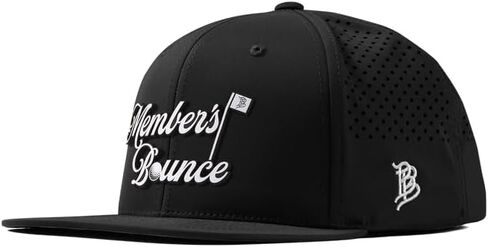 Branded Bills Member's Bounce Script PVC Flat Performance, Lightweight, Comfortable Baseball Cap in Saudi Arabia