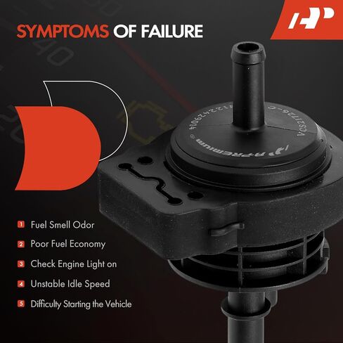 صمام الملف اللولبي لتطهير علبة البخار A-Premium متوافق مع مرسيدس بنز C300 A220 2019-2020، E550 2017، E53 AMG 2019، E63 AMG 2016، A35 AMG 2020، AMG GT 53 2019 in Saudi Arabia