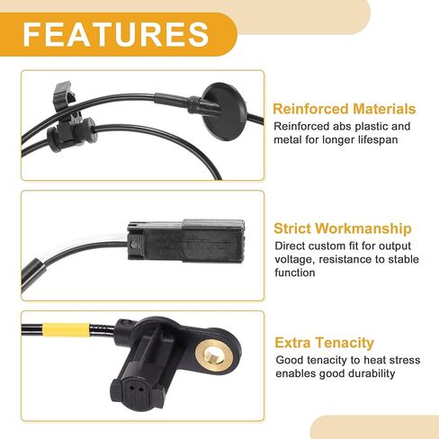ABS Wheel Speed Sensor No.AL8Z2C190A Rear Right ABS Sensor Anti-Lock Braking System Sensor for Ford Escape 2010-2012 in Kuwait