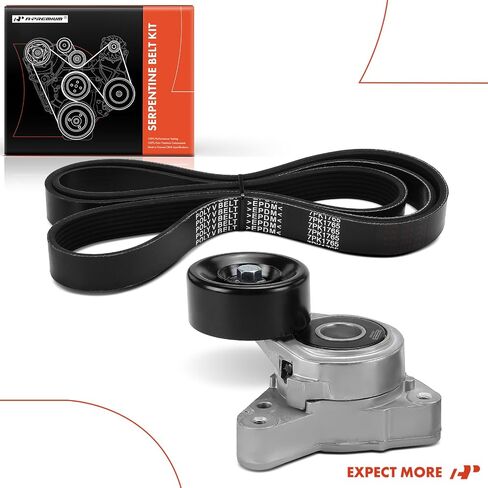 A-Premium Engine Serpentine Belt Drive Kit Compatible with Honda Element 2003-2011 - 2.4L in Saudi Arabia