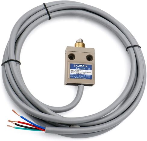 Baomain Stainless Steel Roller Plunger Limit Switch TZ-3102 (BM-3102) 1NO+1NC SPDT IP67 in Saudi Arabia