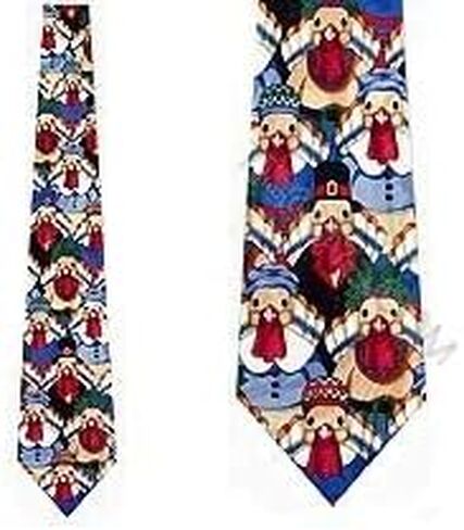 Steven Harris Happy Thanksgiving Turkey Neckties Mens tie in Kuwait