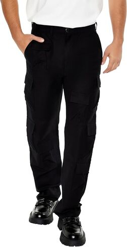 Forever 21 Men's Mid-Rise Cargo Pants in Saudi Arabia