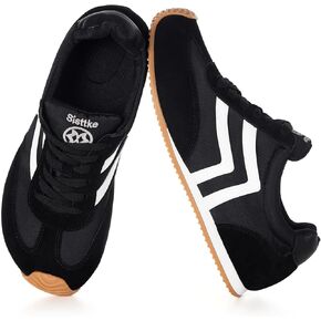 أحذية رياضية كاجوال للرجال بعرض واسع أحذية رياضية عصرية من الجلد الطبيعي برباط للمشي خفيفة الوزن ومريحة وغير قابلة للانزلاق للاستخدام في الهواء الطلق مع نعل داخلي من الإسفنج الذكي in Kuwait