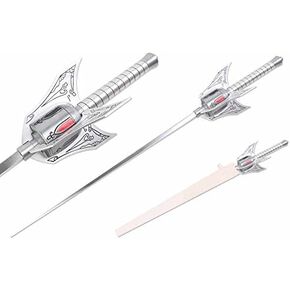 44" RWBY Anime Weiss Schnee Sword Myrtenaster Rapier White Roudel Steel Cosplay in Saudi Arabia
