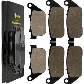 Caltric Front Rear Brake Pads Compatible with Harley Davidson Xl1200R Sportster Roadster 2004-2009 in Kuwait