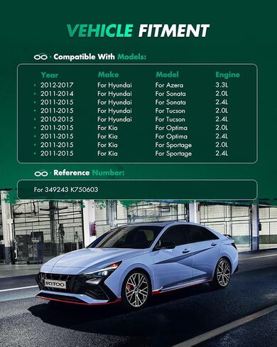 دعامات الصدمات الخلفية SCITOO، رابط نهاية شريط Sway 2012-2017 لسيارة Hyundai Azera، 2011-2015 لسيارة Hyundai Sonata، 2010-2015 لسيارة Hyundai Tucson، 2011-2015 لسيارة Kia For Sportage، 2011-2015 لسيارة Kia Optima K750603-3PCS in Saudi Arabia