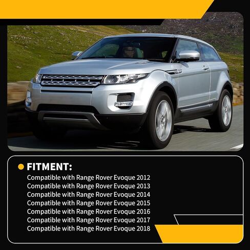 Pair Front Shock Absorber Strut Assembly with Electric Compatible with Range Rover Evoque 2012-2018 Left+Right Suspension Absorber Kit LR024437 LR051481 in Saudi Arabia