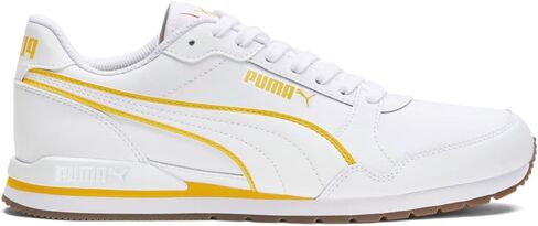 PUMA Mens St Runner V3 Bold Lace Up Sneakers Shoes Casual - White in Saudi Arabia