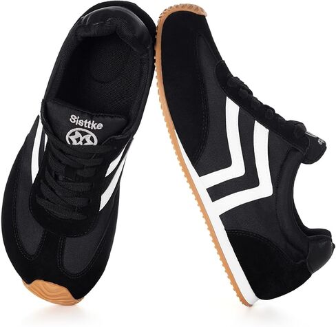 أحذية رياضية كاجوال للرجال بعرض واسع أحذية رياضية عصرية من الجلد الطبيعي برباط للمشي خفيفة الوزن ومريحة وغير قابلة للانزلاق للاستخدام في الهواء الطلق مع نعل داخلي من الإسفنج الذكي in Kuwait