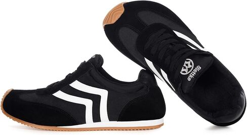 أحذية رياضية كاجوال للرجال بعرض واسع أحذية رياضية عصرية من الجلد الطبيعي برباط للمشي خفيفة الوزن ومريحة وغير قابلة للانزلاق للاستخدام في الهواء الطلق مع نعل داخلي من الإسفنج الذكي in Kuwait