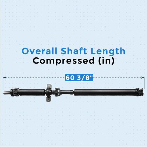 60 3/8" Rear Drive shaft Propshaft for RWD 2007-2008 Kia Sorento 936-210 in Saudi Arabia