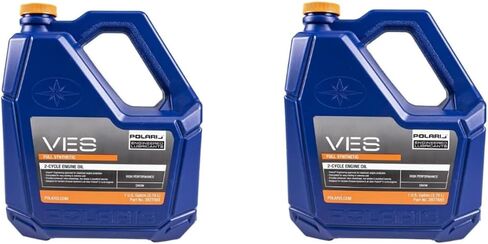 Polaris OEM Snowmobile/PWC VES II Full Synthetic Gold Oil Gallon 2877883 (Case of 2) in Saudi Arabia