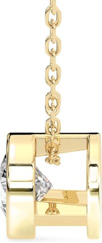 ألماس صديق 0.75 قيراط - 6 قيراط ألماس مزروع في مختبر IGI معتمد | قلادة Globe Slider Lab الماسية من الذهب الأبيض أو الأصفر أو الوردي عيار 14 أو 18 قيراط | جودة FG-VS1-VS2 in Kuwait