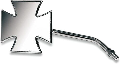 Emgo Maltese Cross Mirror Solid Stem Lft/rht Universal in Saudi Arabia