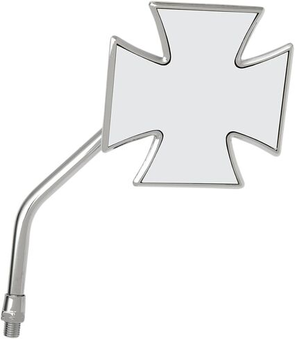 Emgo Maltese Cross Mirror Solid Stem Lft/rht Universal in Saudi Arabia