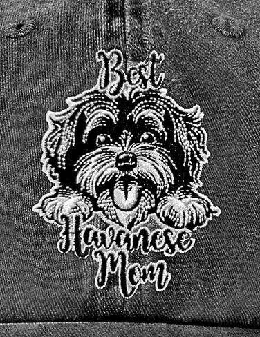 قبعة هدايا الأم InnoBeta Havanese للنساء، هدايا هافانيز لعيد الميلاد وأعياد الميلاد، قبعة بيسبول مطرزة قابلة للتعديل in Saudi Arabia