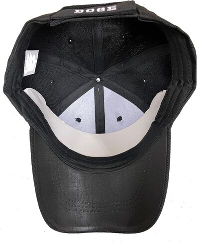 Doge Department of Government Efficiency Embroidered 3D HAT Black with White Logo Baseball Ball Cap Elon Musk Costume Funny Novelty hat in Saudi Arabia
