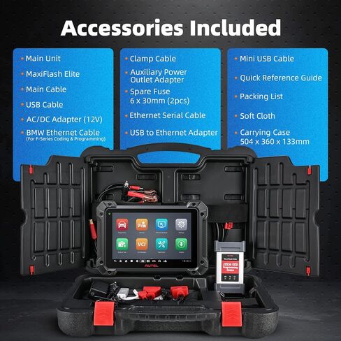 Autel MaxiCOM MK908 Pro II: 2025 J2534 ECU أداة مسح ترميز البرمجة، ترقية MaxiSys MS908S Pro MSElite، نفس البرمجة مثل خدمة MS Ultra MS919 MS909,38+، اختبار نشط، 4+128G، Android 10 in Saudi Arabia