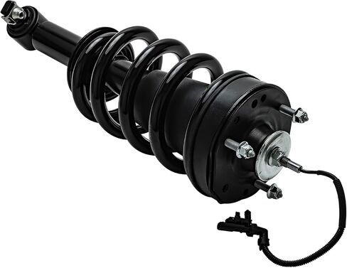 Detroit Axle - 4pc Front Struts Rear Shocks Kit for 15-19 Chevy Tahoe Suburban GMC Yukon Cadillac Escalade ESV, 2 Struts with Coil Spring 2 Shock Absorbers 2015 2016 2017 2018 2019 Replacement in Saudi Arabia