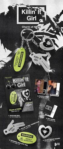 J-HOPE Charm of HOPE Solo Album (Killin’ It Girl' ver.) in Kuwait