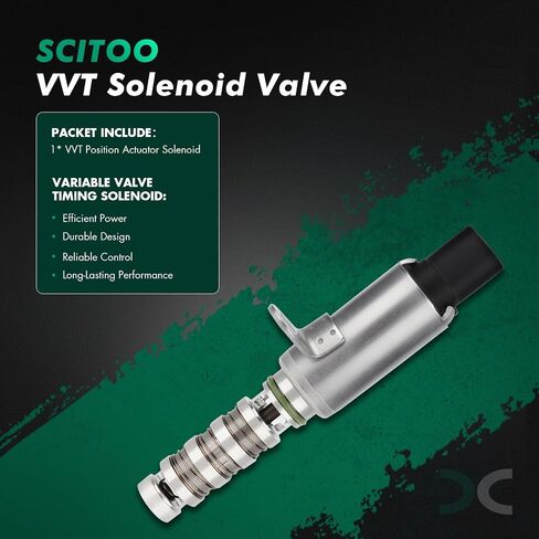 صمام الملف اللولبي SCITOO VVT لسيارة Hyundai Elantra 2012-2018، لسيارة Hyundai Elantra Coupe 2013-2014، لسيارة Hyundai Elantra GT 2013-2018، لسيارة Hyundai Tucson 2017-2018، بديل لـ 918-034، VTS1065 in Saudi Arabia