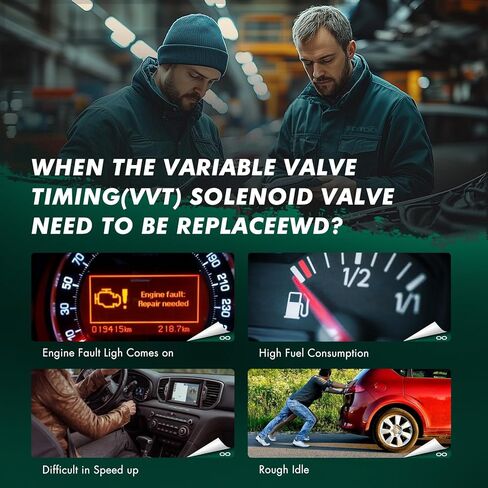صمام الملف اللولبي SCITOO VVT لسيارة Hyundai Elantra 2012-2018، لسيارة Hyundai Elantra Coupe 2013-2014، لسيارة Hyundai Elantra GT 2013-2018، لسيارة Hyundai Tucson 2017-2018، بديل لـ 918-034، VTS1065 in Saudi Arabia