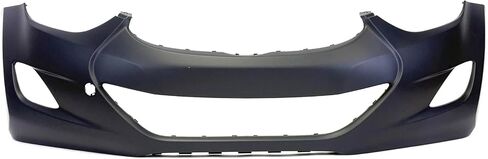 FitParts Compatible With Front Bumper Cover Fascia 2012-2013 Hyundai Elantra CAPA GLS GL L Limited Sedan 12-13. New, Primed and Ready for Paint. With Fog Light Holes. HY1000185 865113Y000 in Saudi Arabia