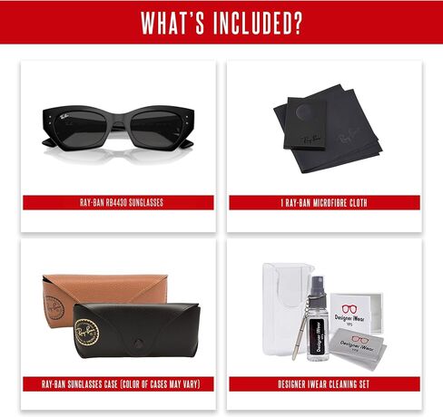 Ray-Ban RB4430 Zena BIO-BASED Sunglasses For Men For Women +BUNDLE with ACCESSORY EYEWEAR KIT in Saudi Arabia