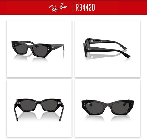 Ray-Ban RB4430 Zena BIO-BASED Sunglasses For Men For Women +BUNDLE with ACCESSORY EYEWEAR KIT in Saudi Arabia