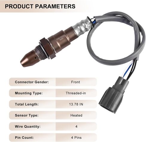 Oxygen Sensor Upstream 234-9161 O2 Sensor Fits for Toyota Avalon 2019-2022 Camry 2018-2023 Sienna 2016-2020 Highlander 2017-2019, for Lexus ES350 2015-2023 RX350 RX450H 2016-2022 2.7 3.5L in Saudi Arabia