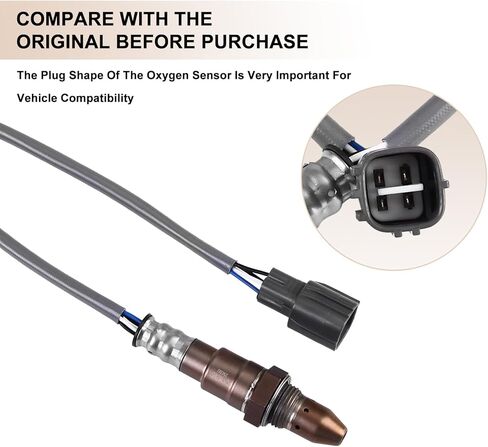 Oxygen Sensor Upstream 234-9161 O2 Sensor Fits for Toyota Avalon 2019-2022 Camry 2018-2023 Sienna 2016-2020 Highlander 2017-2019, for Lexus ES350 2015-2023 RX350 RX450H 2016-2022 2.7 3.5L in Saudi Arabia