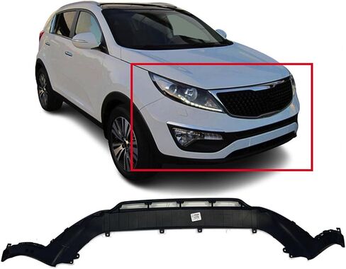 FitParts متوافق مع غطاء المصد السفلي الأمامي 2013 2014 2015 2016 Kia Sportage KI1015101 EX LX SX Base Luxury Sport. جاهز للرسم. 865123W000 in Saudi Arabia