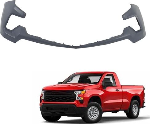 غطاء المصد البلاستيكي العلوي الأمامي من munirater بديل لـ 2022 2023 2024 Silverado 1500 in Kuwait